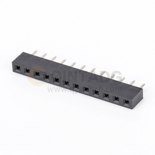XSHA101-A 2.54排母 單排 ?180度