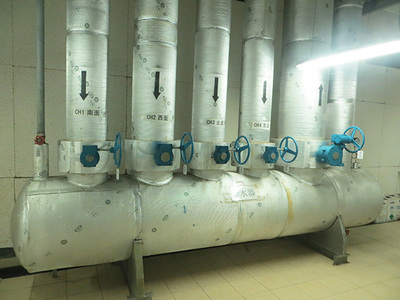东莞图书馆冷冻水分水器
