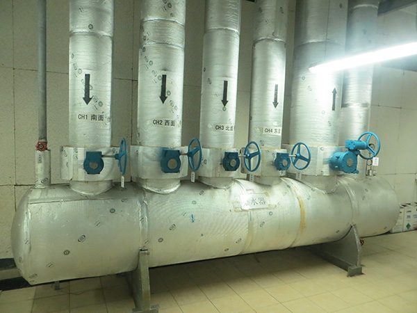 东莞图书馆冷冻水分水器